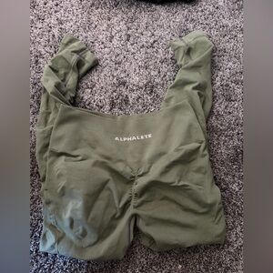 Alphalete Sage Green Active Leggings